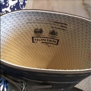 Hunter tall brown boots